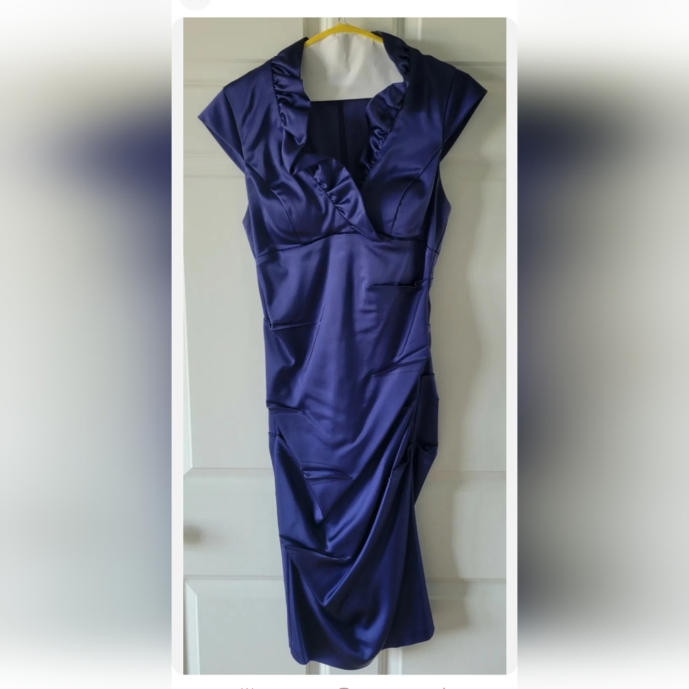 Womens Party Dress- Purple- 8